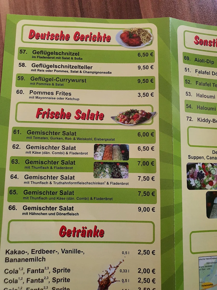 Speisekarte photo 2