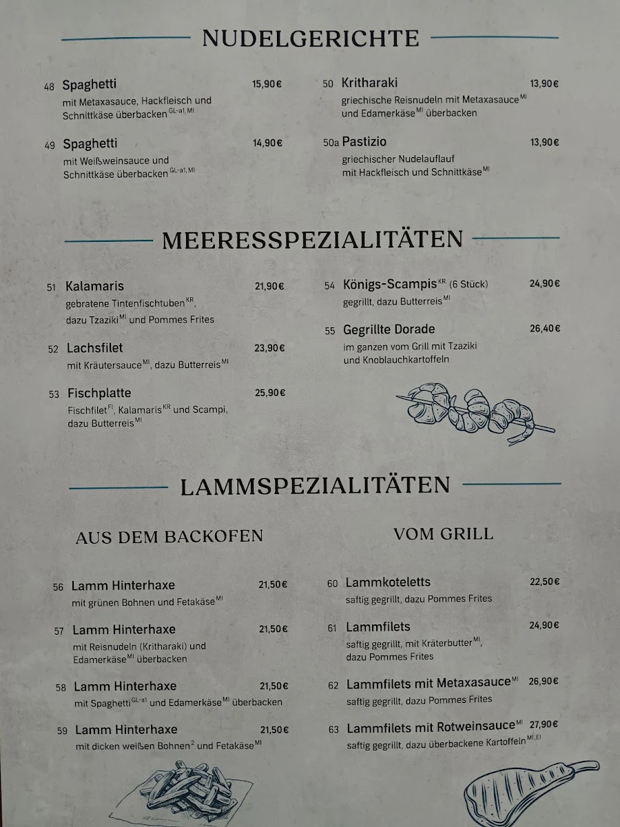 Speisekarte photo 1