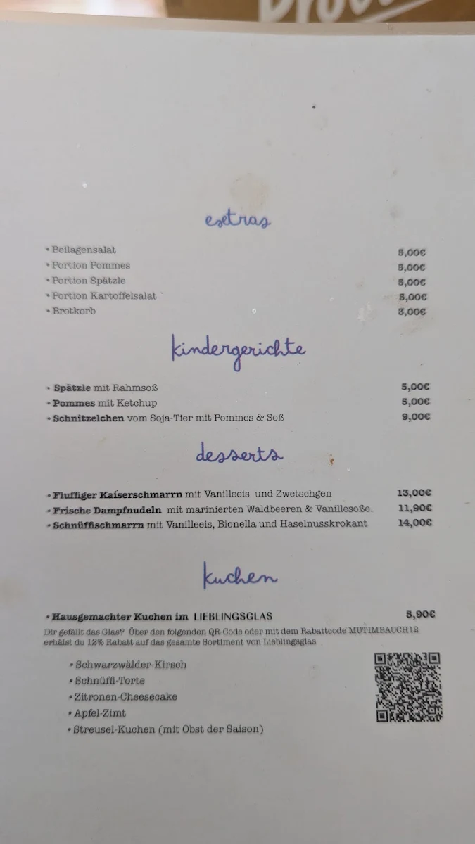 Speisekarte photo 4