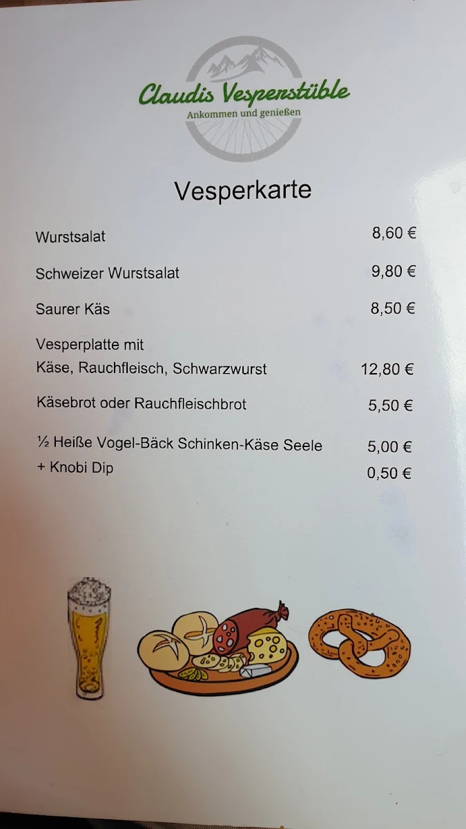 Speisekarte photo 2