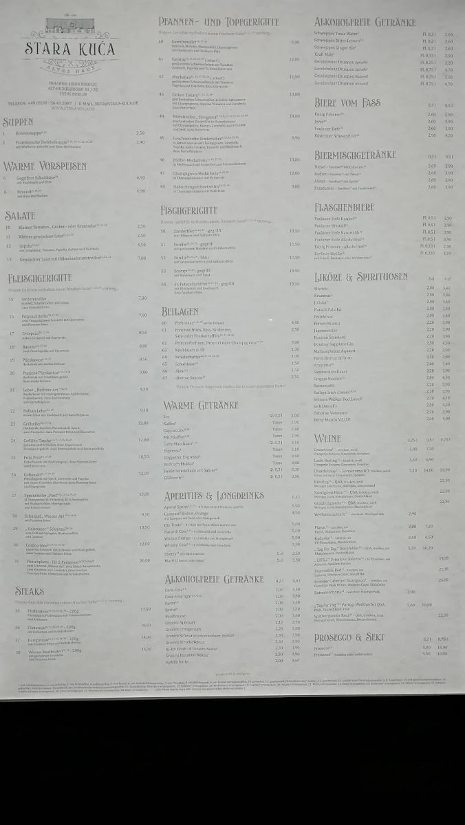 Speisekarte photo 4