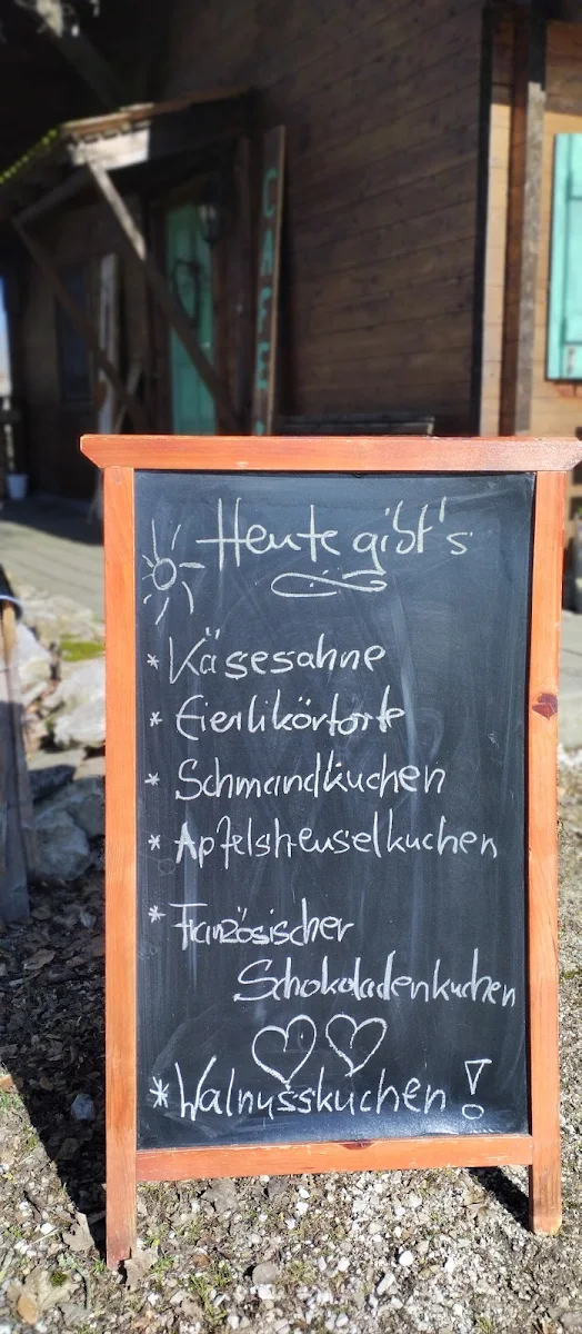 Speisekarte, Cafe Madame Anneliese