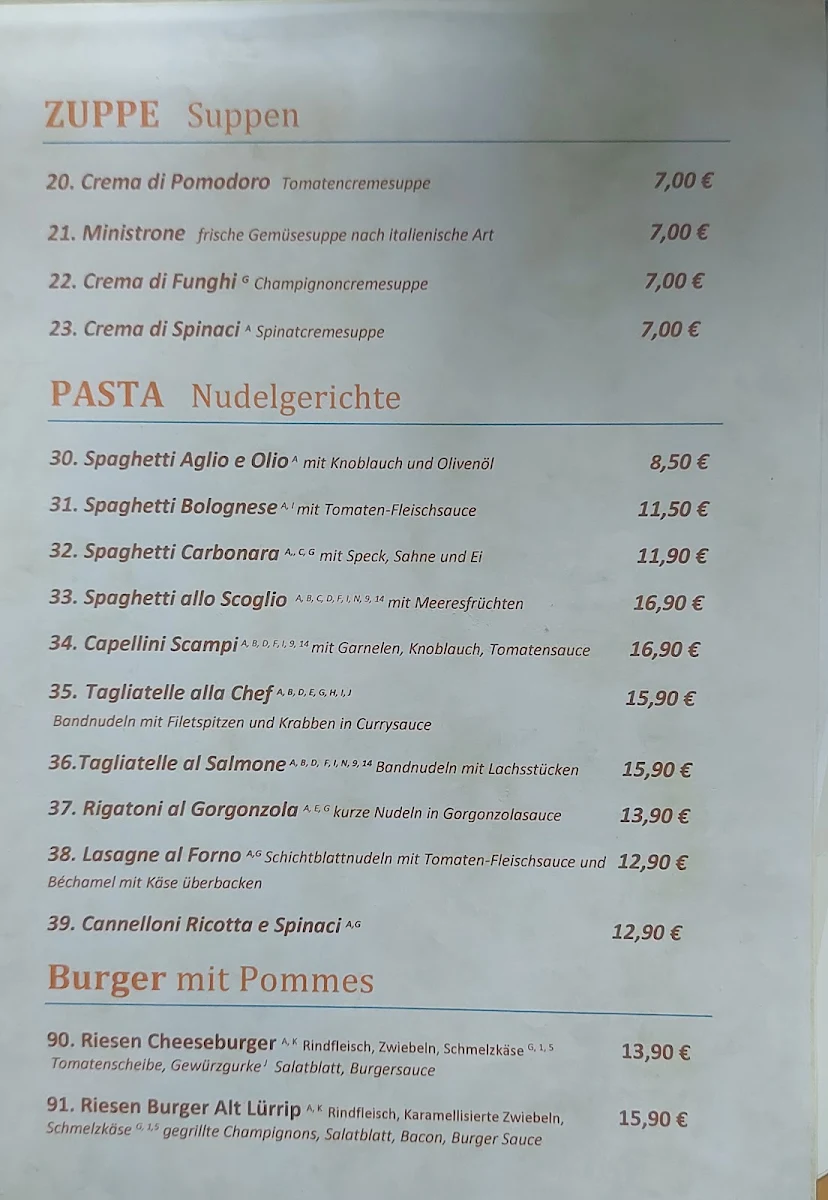 Speisekarte photo 2