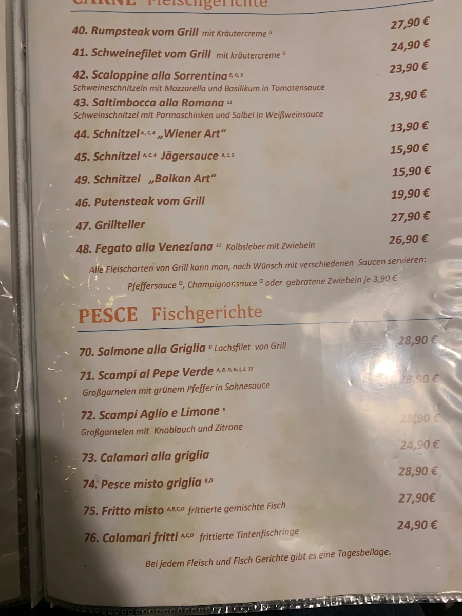 Speisekarte photo 4