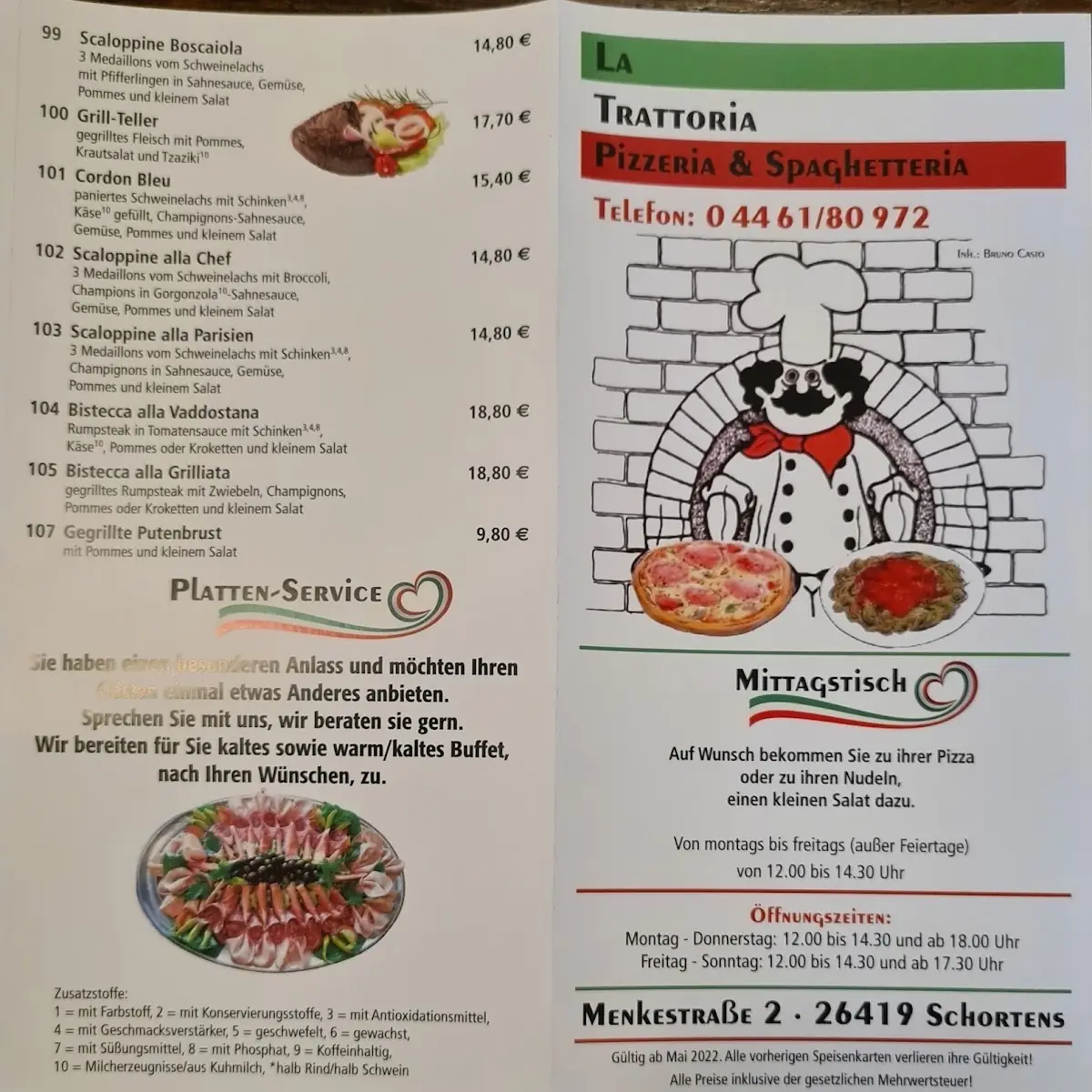 Speisekarte photo 1