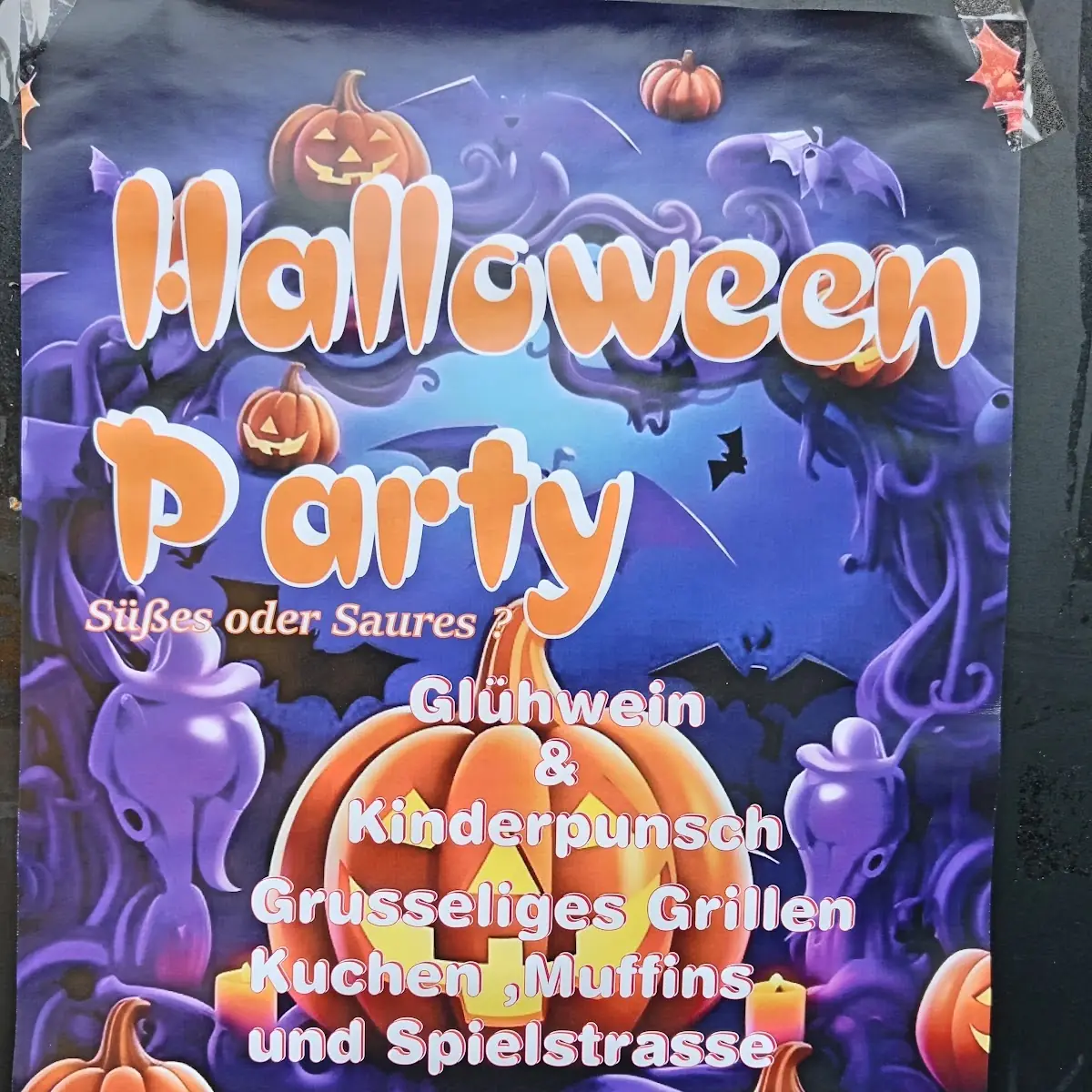 Speisekarte, Gaststätte ImbissStube