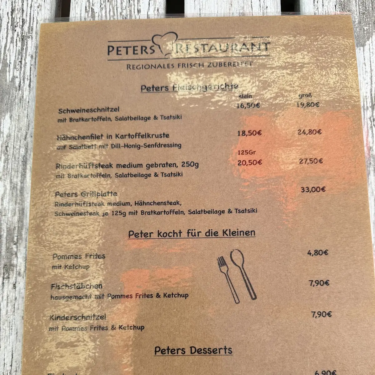 Speisekarte photo 1