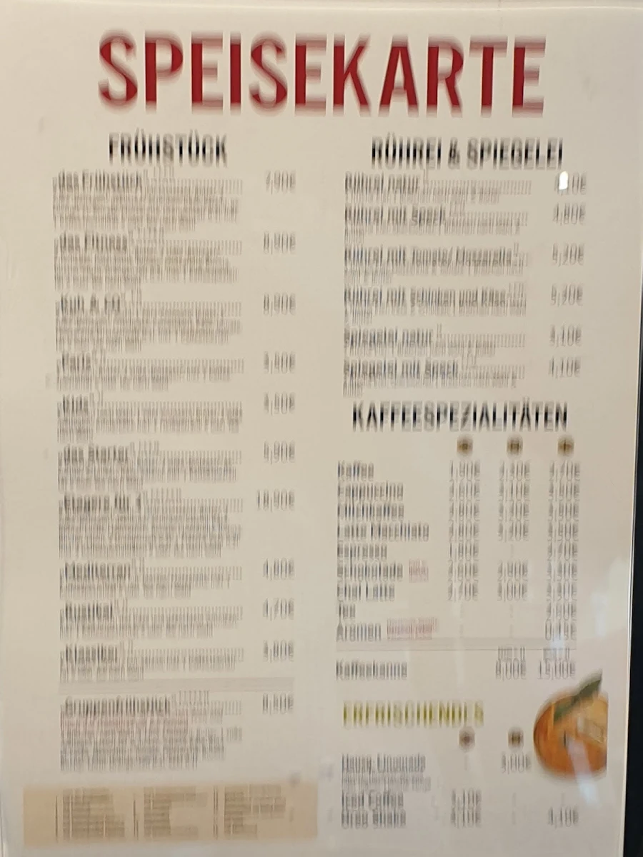 Speisekarte photo 1