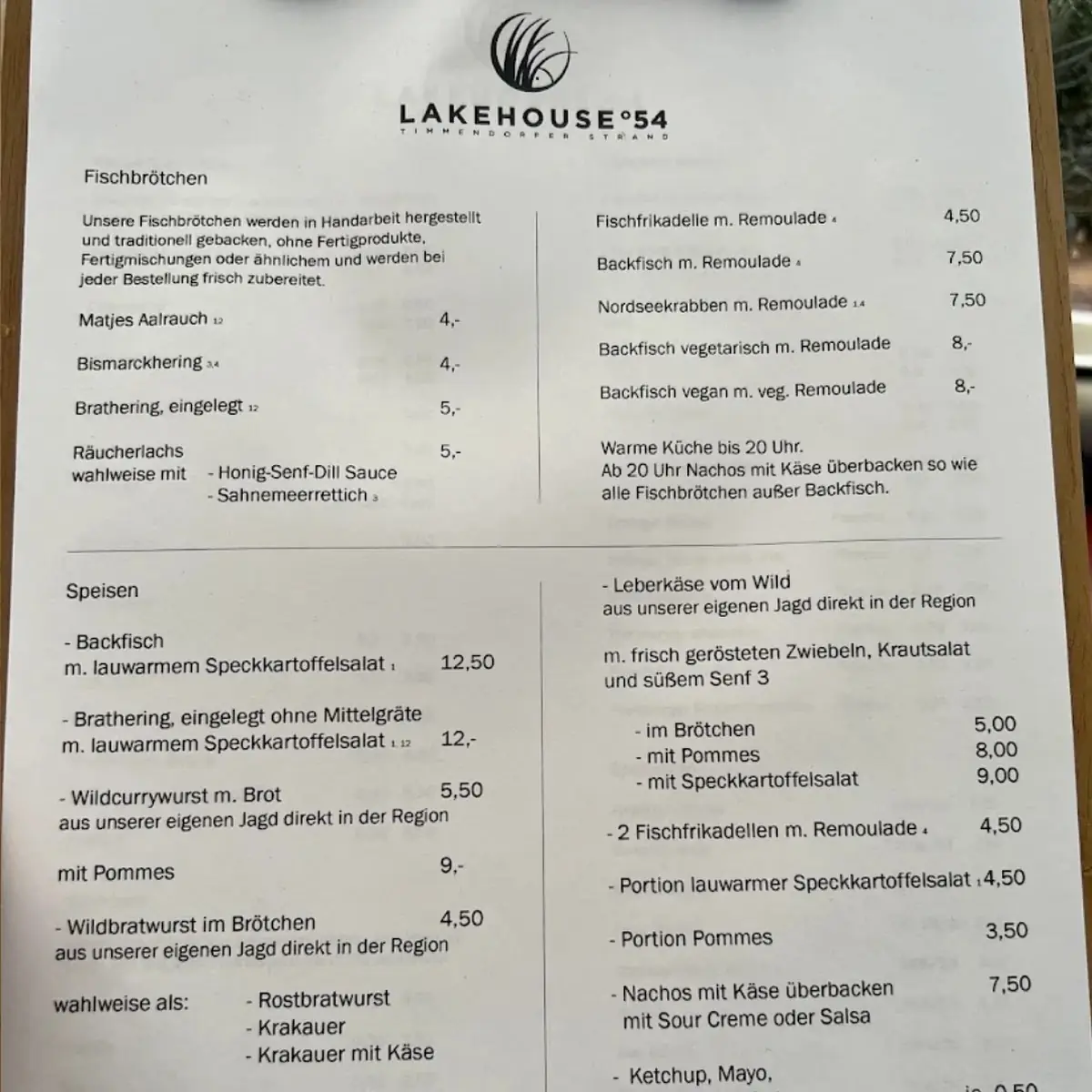 Speisekarte photo 10