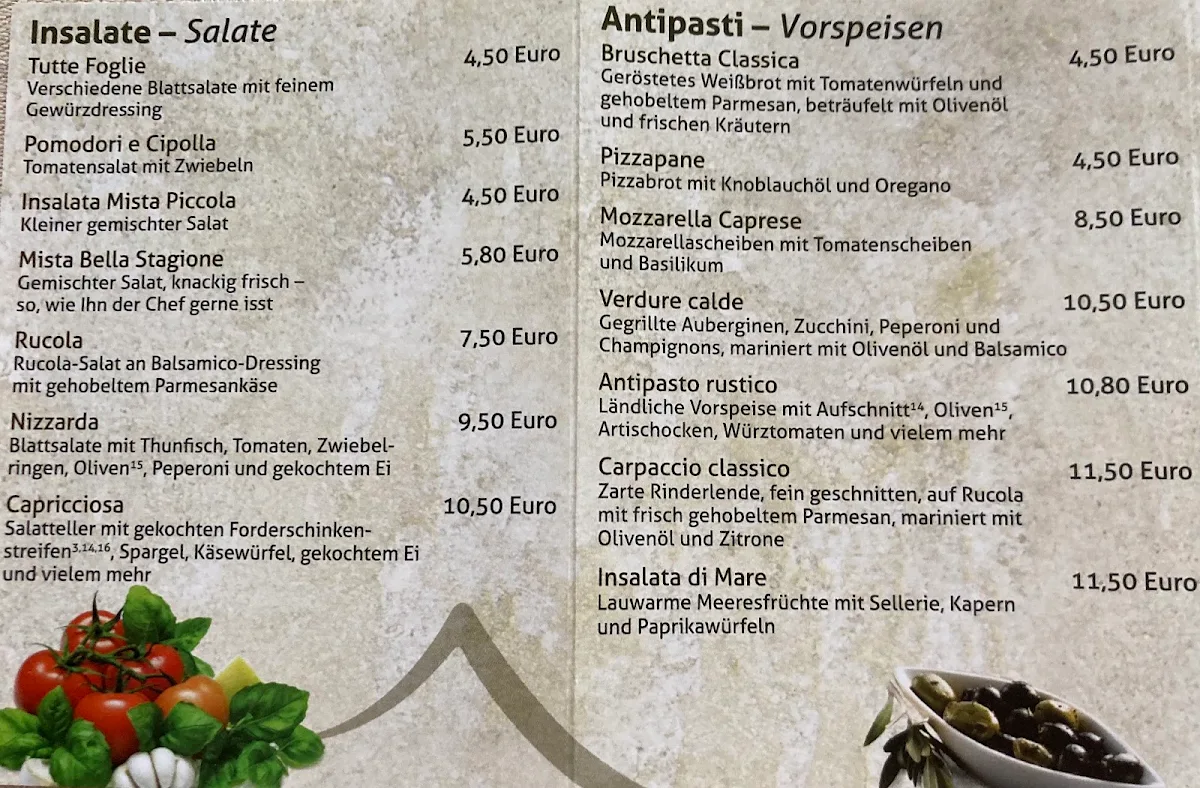 Speisekarte photo 1