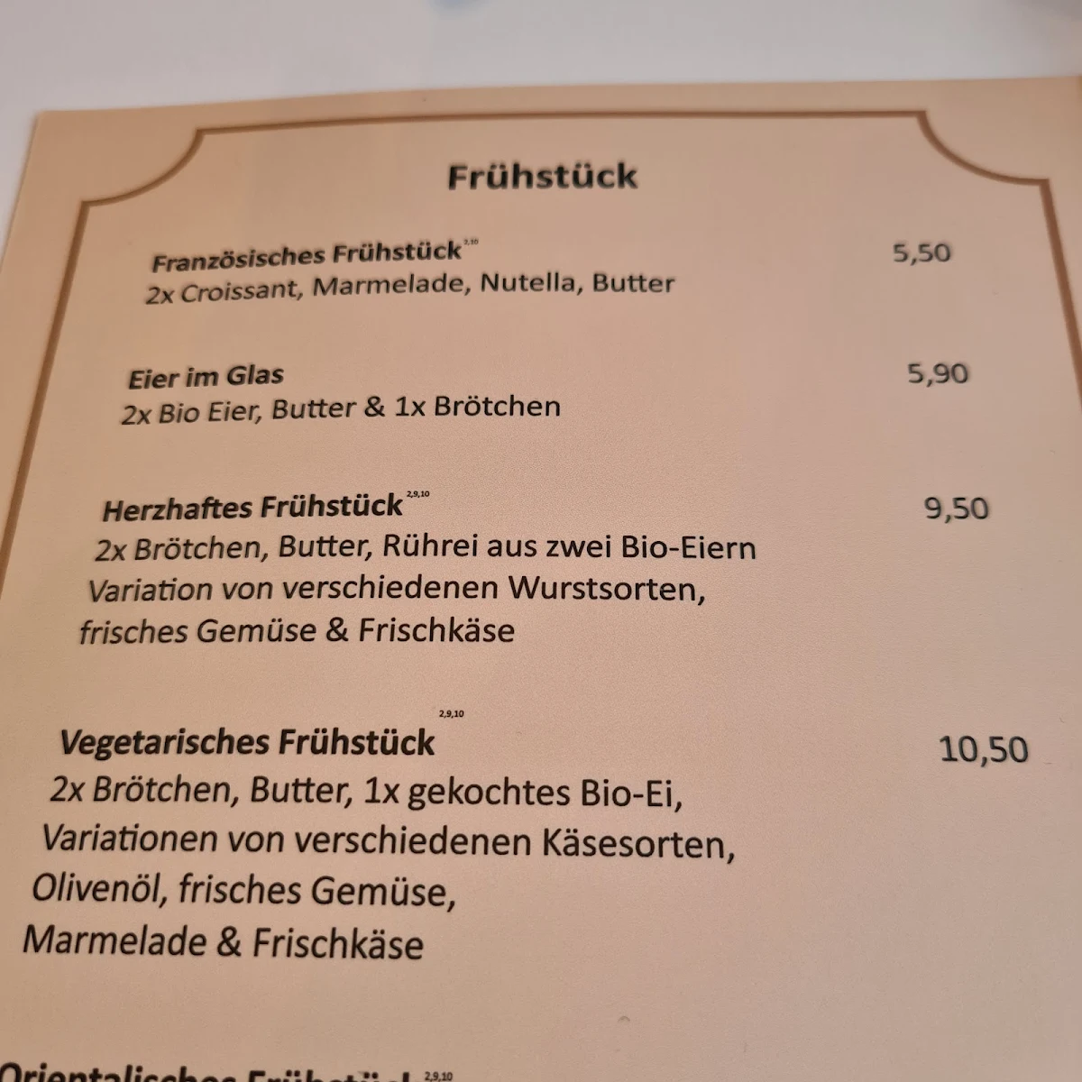 Speisekarte photo 7