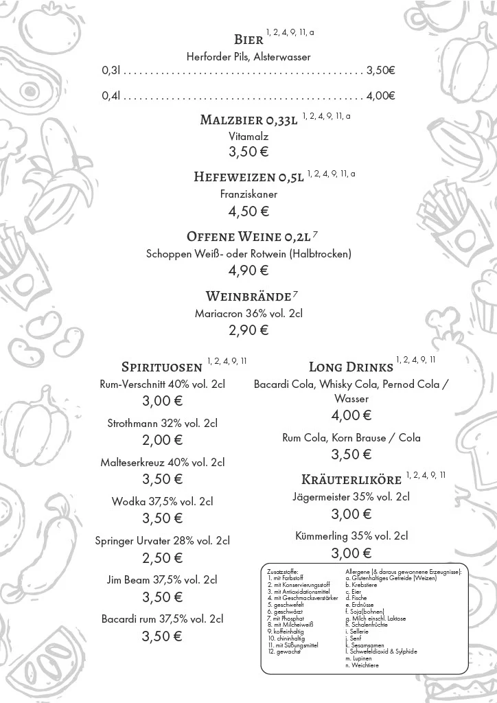 Speisekarte photo 1