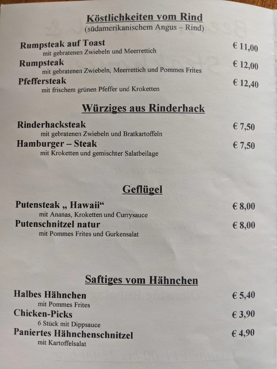 Speisekarte photo 10