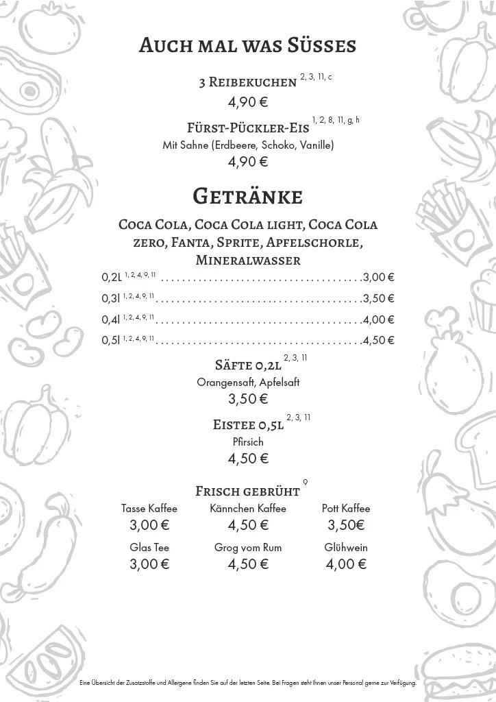 Speisekarte photo 6