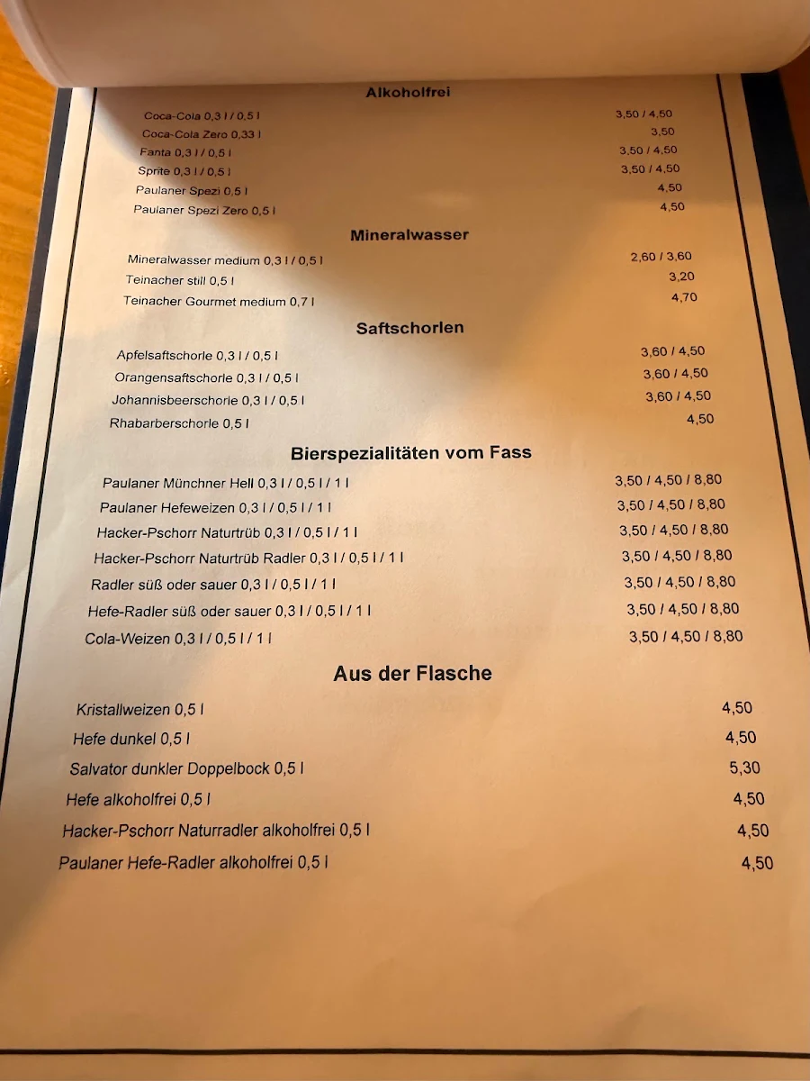 Speisekarte photo 2
