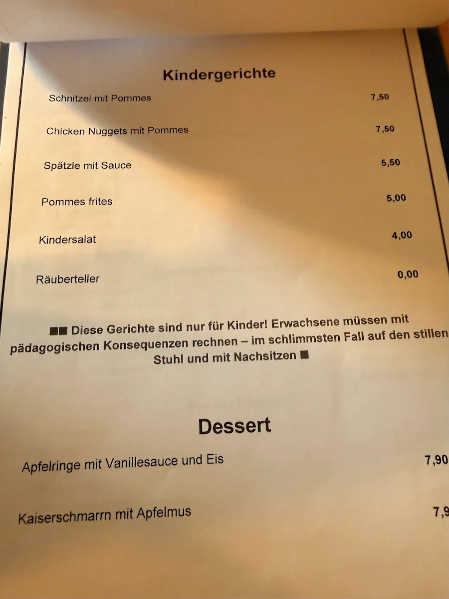 Speisekarte photo 3