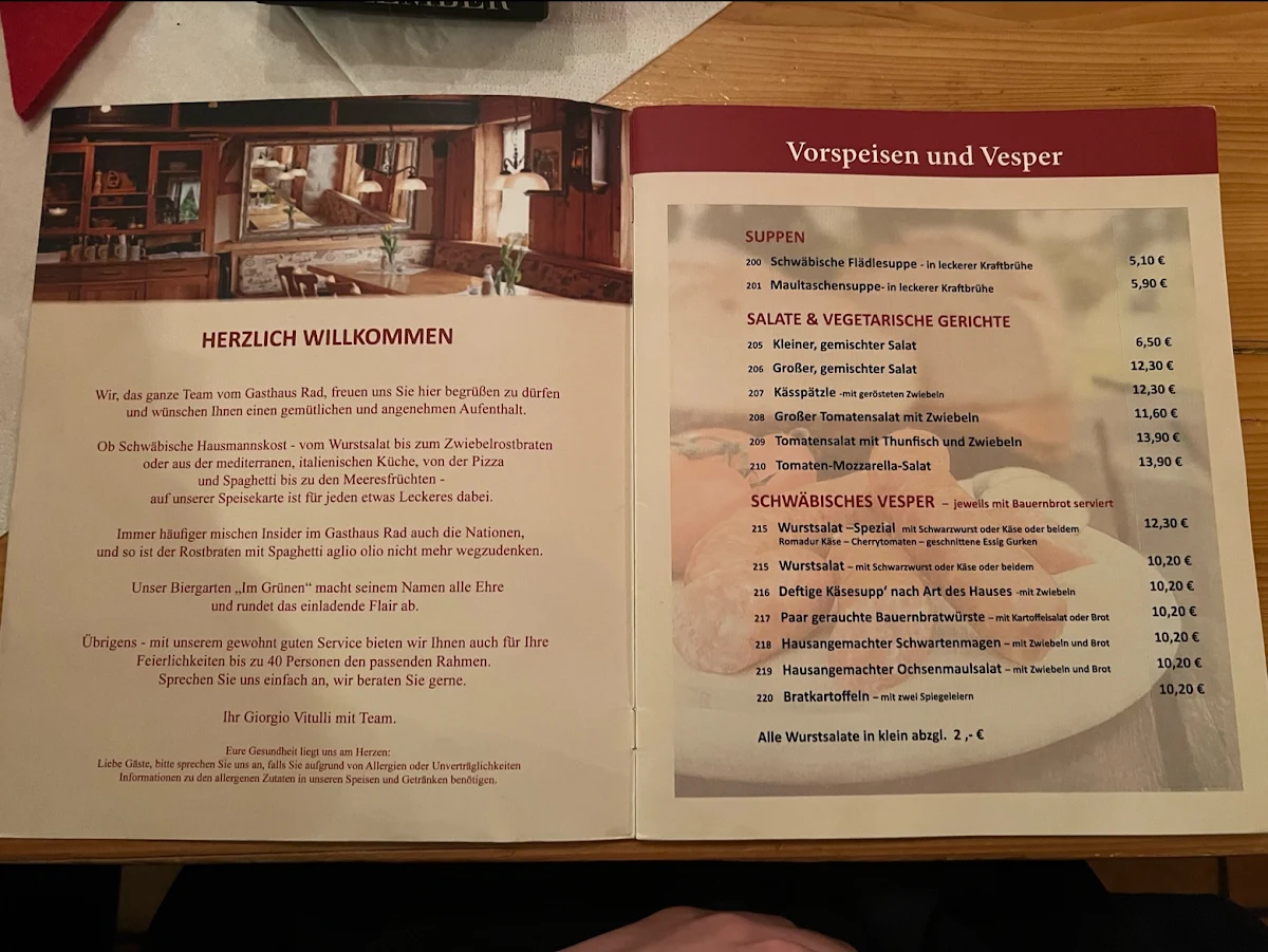 Speisekarte photo 6