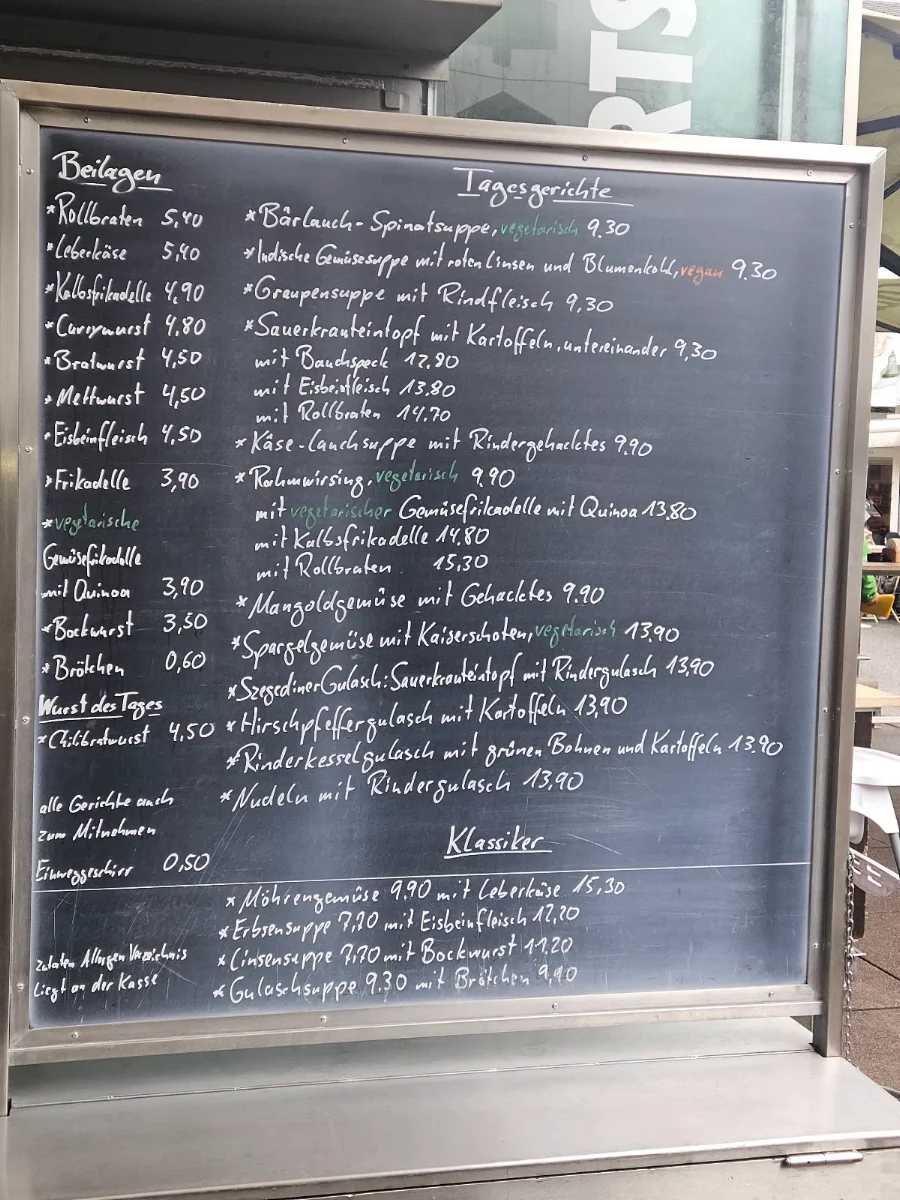 Speisekarte photo 1
