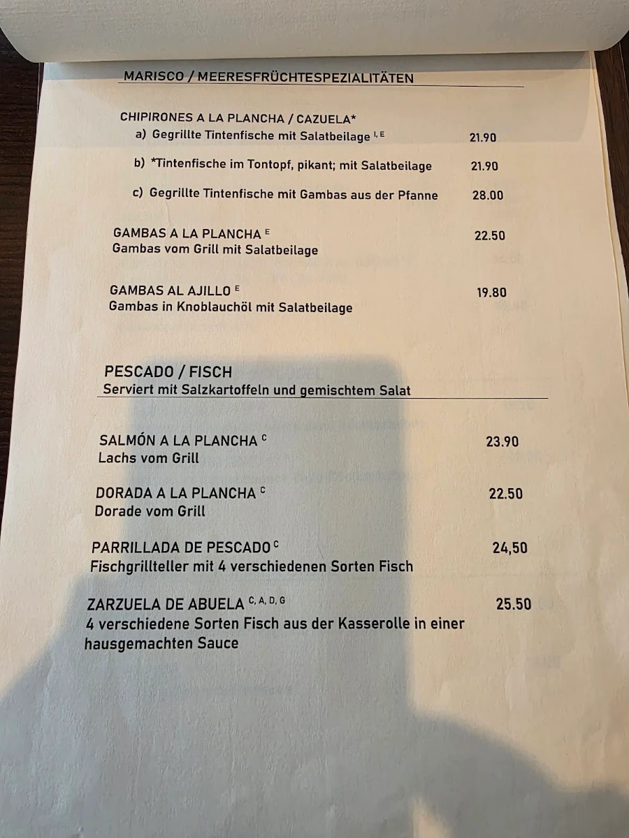 Speisekarte photo 3