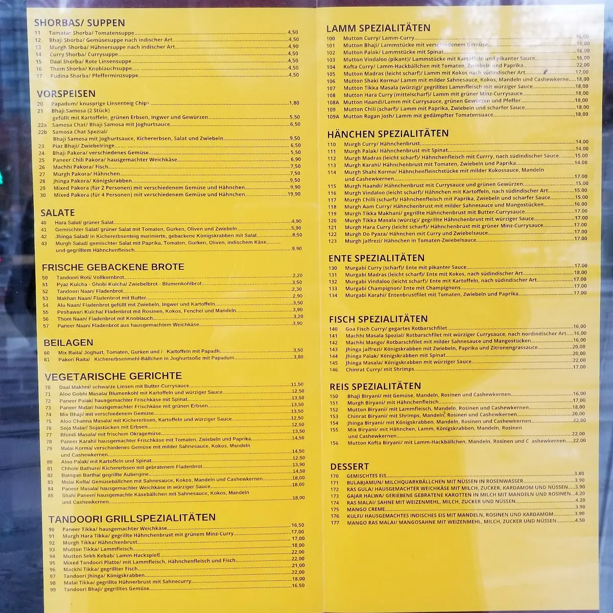 Speisekarte photo 2