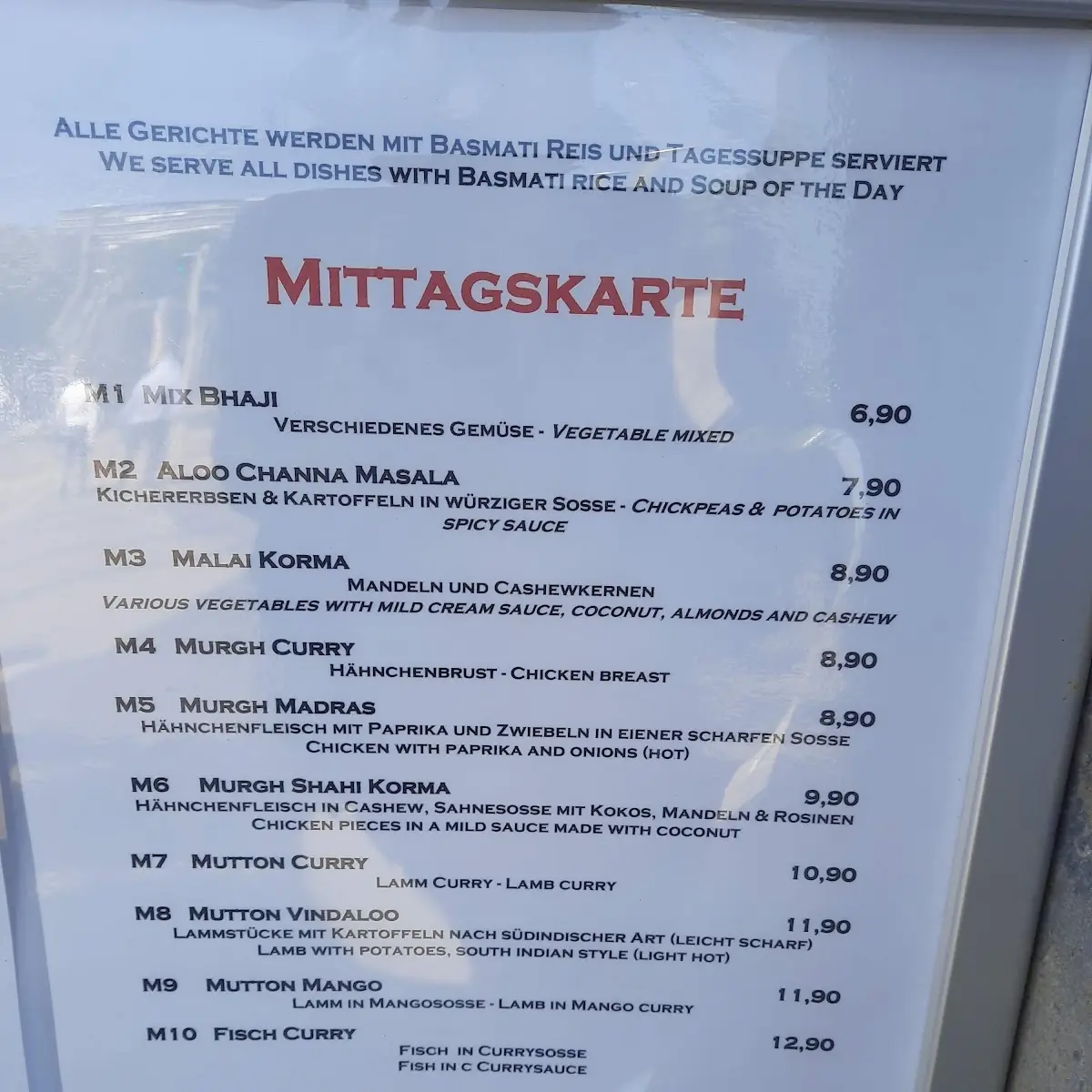 Speisekarte photo 4