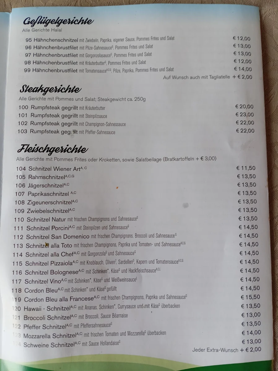 Speisekarte photo 2