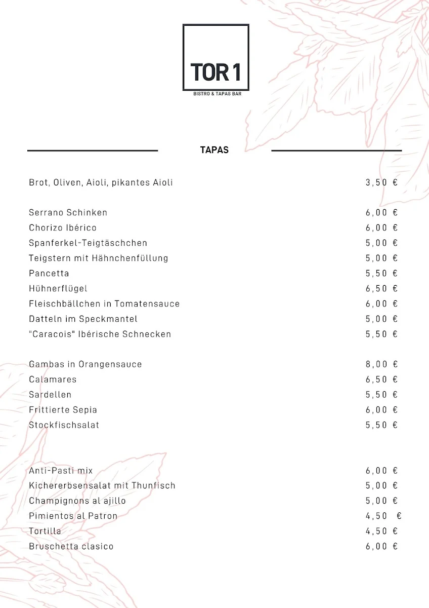 Speisekarte photo 1