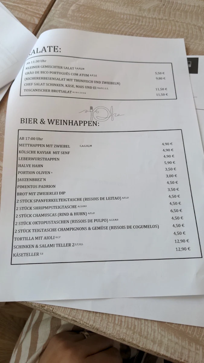 Speisekarte photo 3