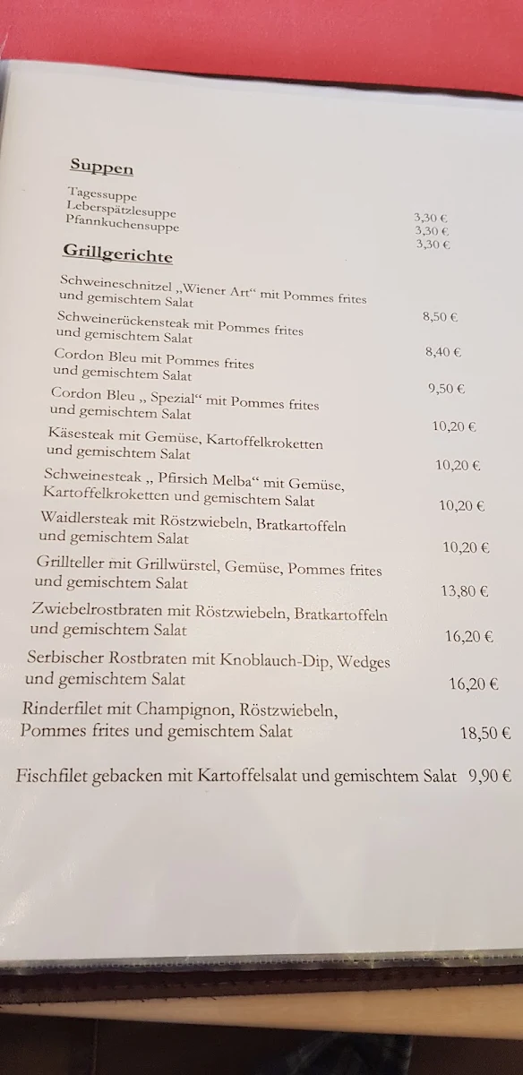 Speisekarte photo 9