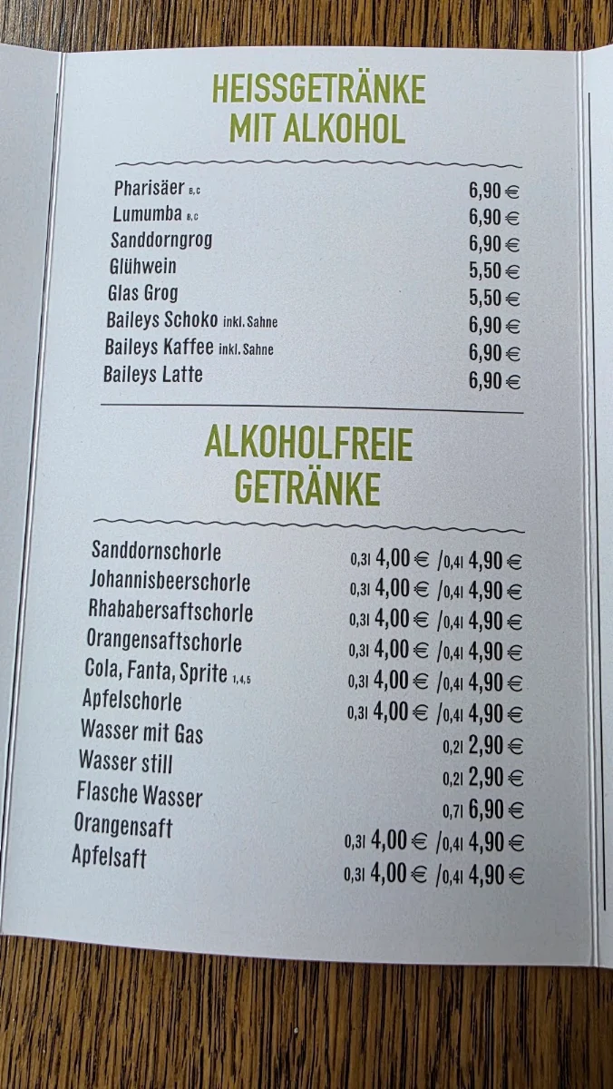 Speisekarte photo 1