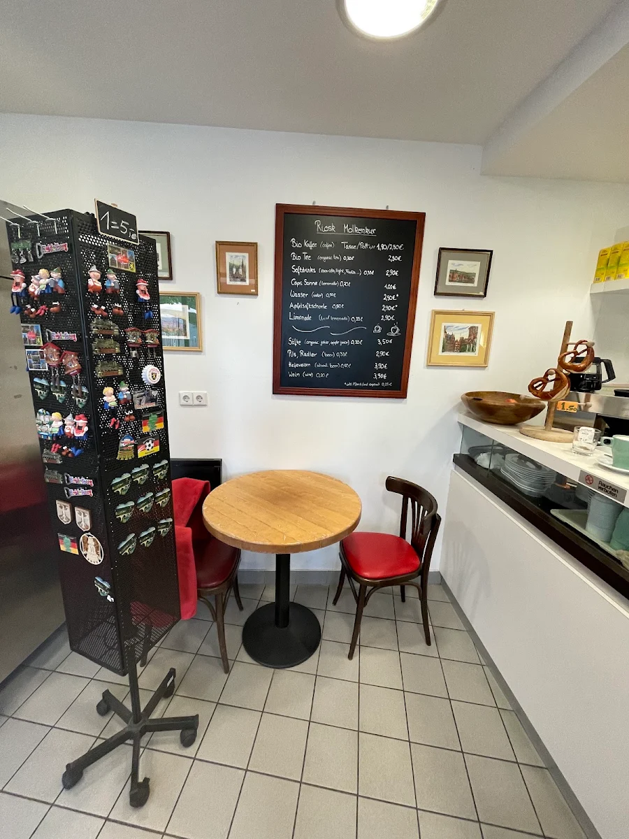 Speisekarte, Kiosk - Café Molkenkur
