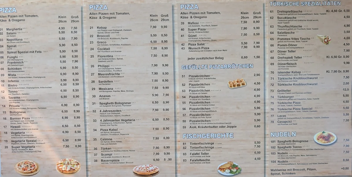 Speisekarte photo 1