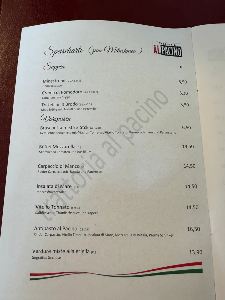 Speisekarte photo 2