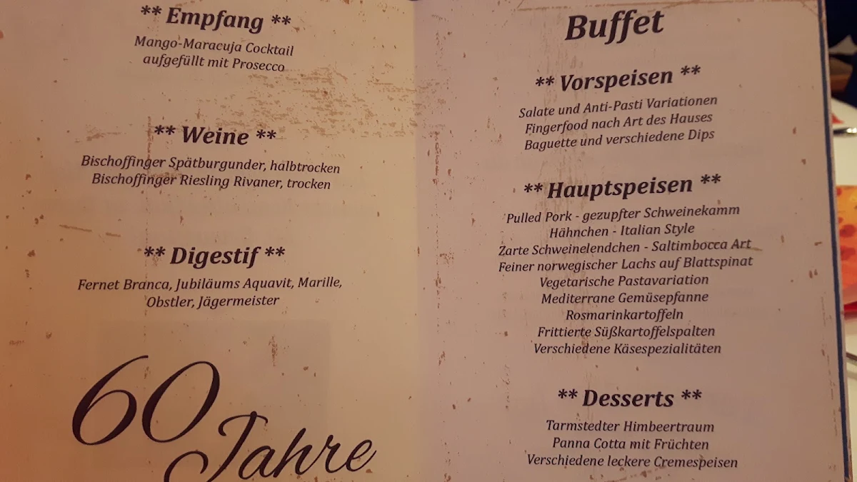 Speisekarte photo 1