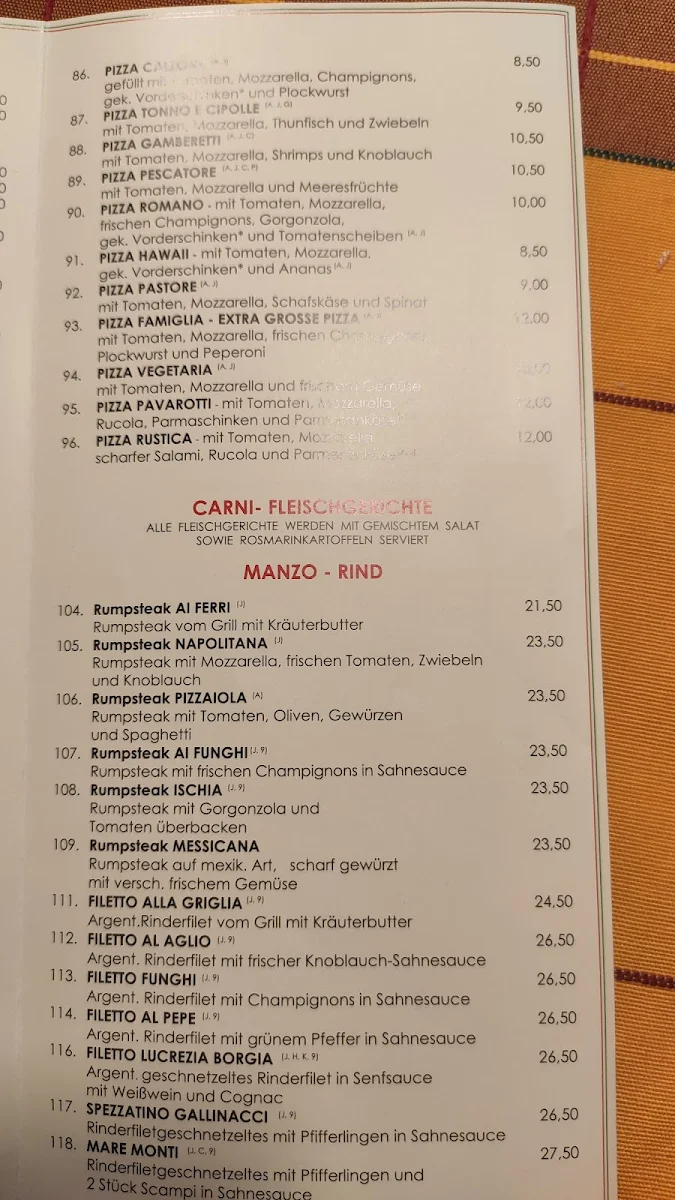 Speisekarte photo 5