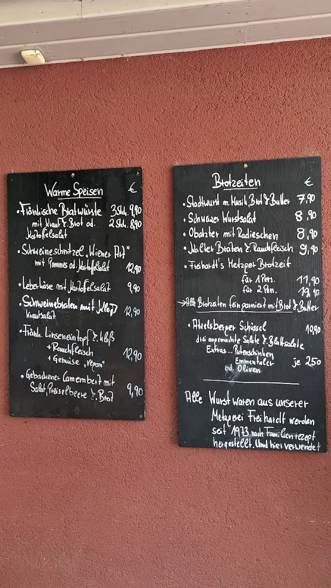 Speisekarte, Atzelsberger - Gaststätte & Biergarten