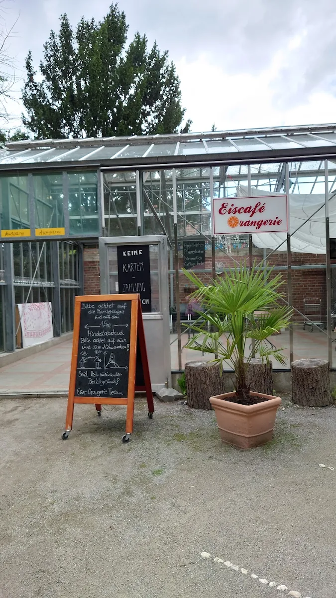 Atmosphäre, Eiscafé Orangerie
