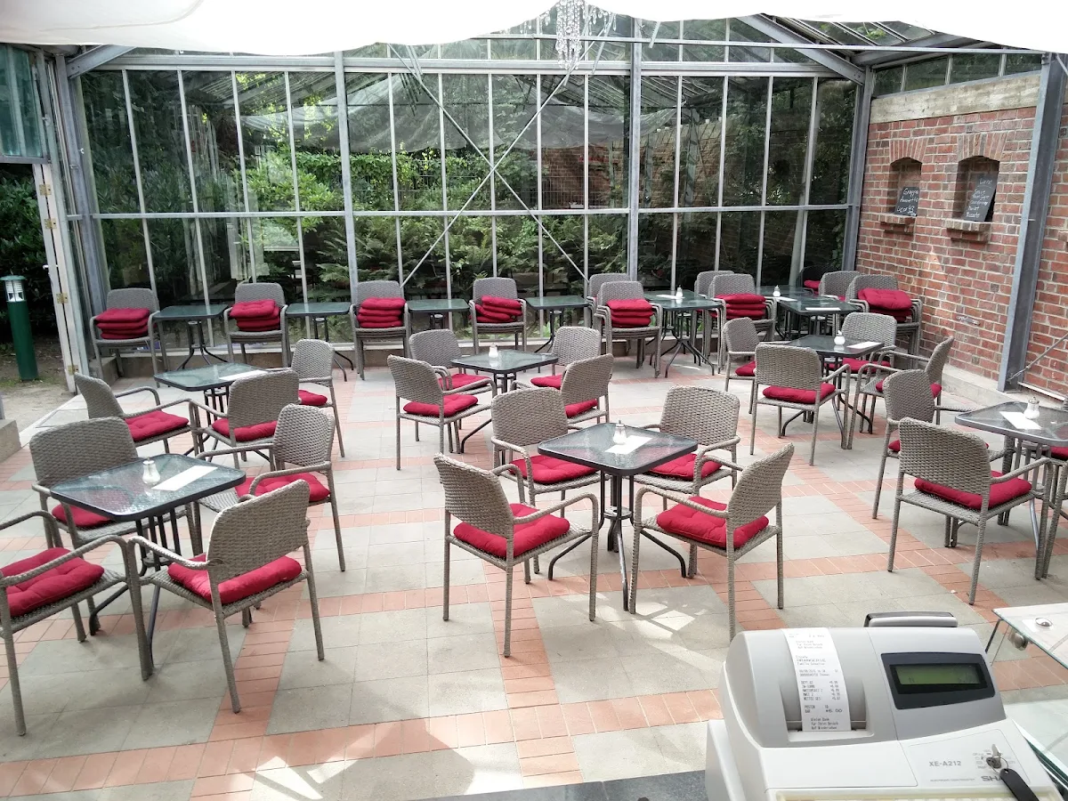 Atmosphäre, Eiscafé Orangerie