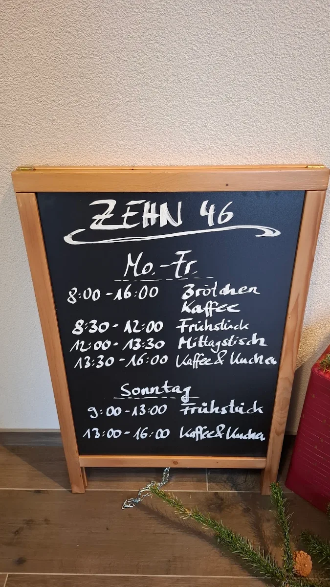 Speisekarte, ZEHN 46