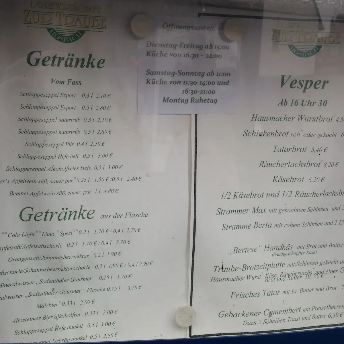Speisekarte photo 9