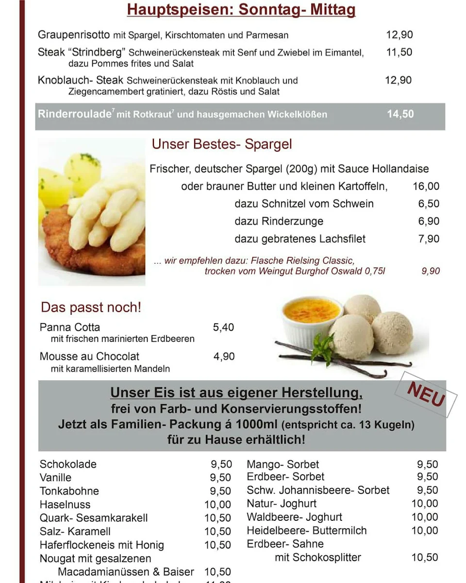 Speisekarte photo 8