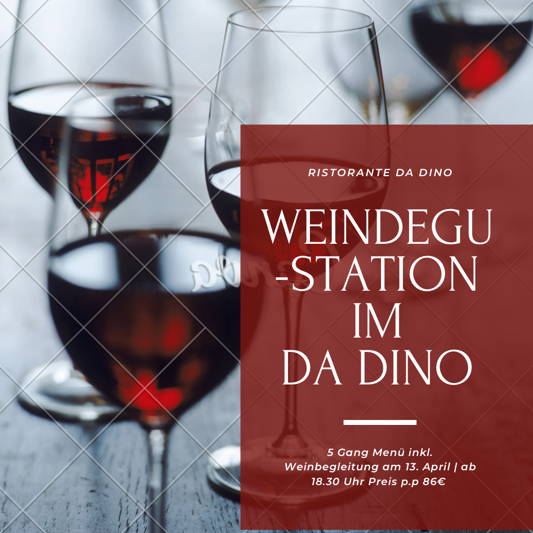 Speisekarte, Ristorante da Dino