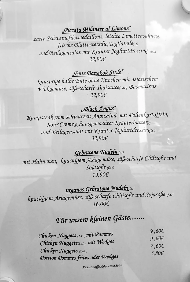 Speisekarte photo 1