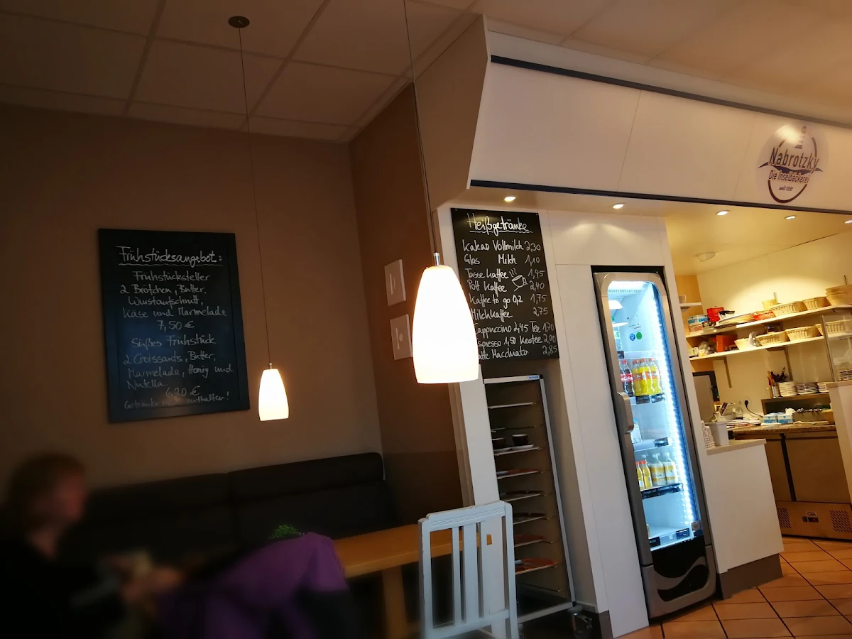 Speisekarte, Bäckerei Nabrotzky GmbH