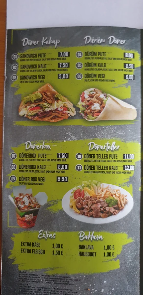Speisekarte photo 4