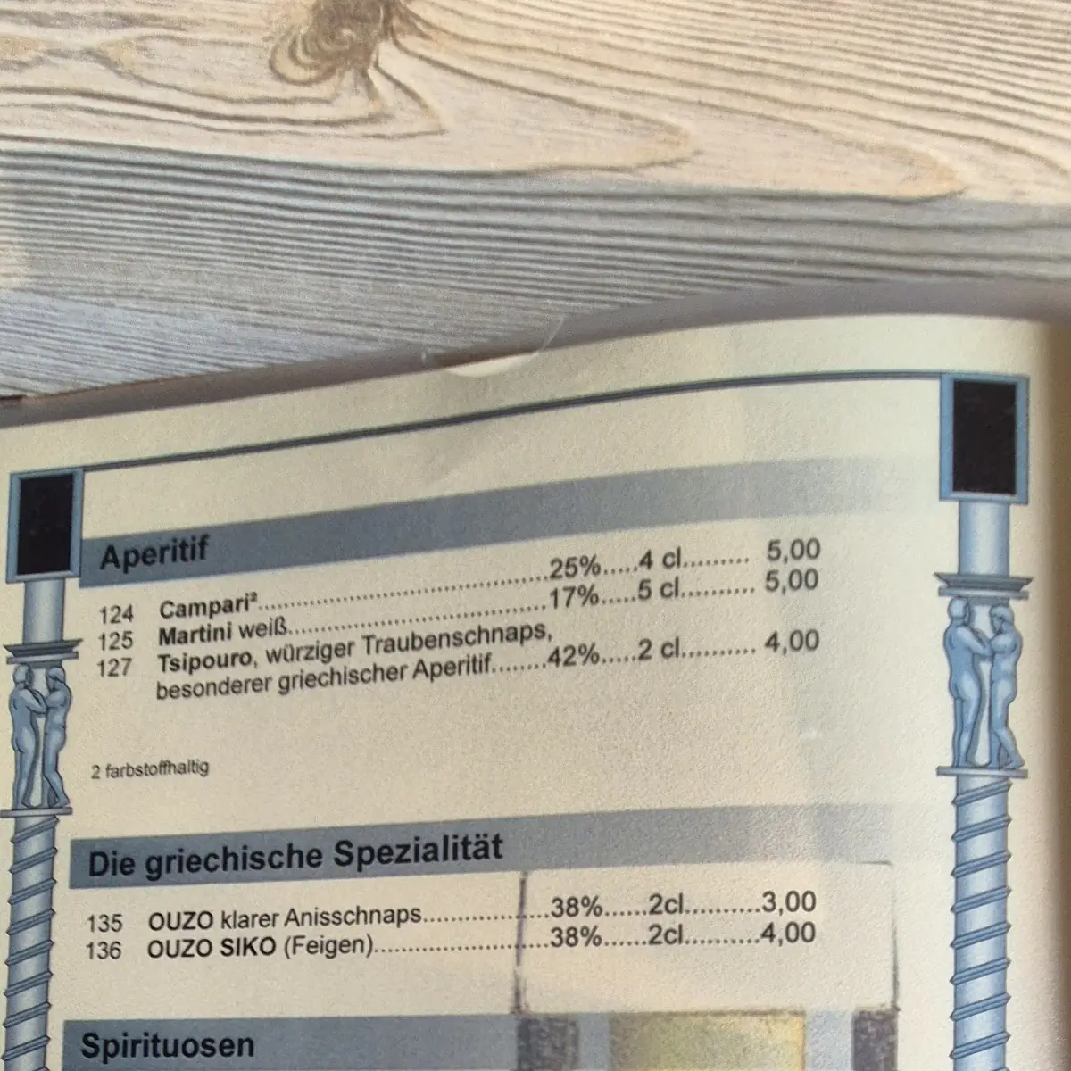 Speisekarte photo 4
