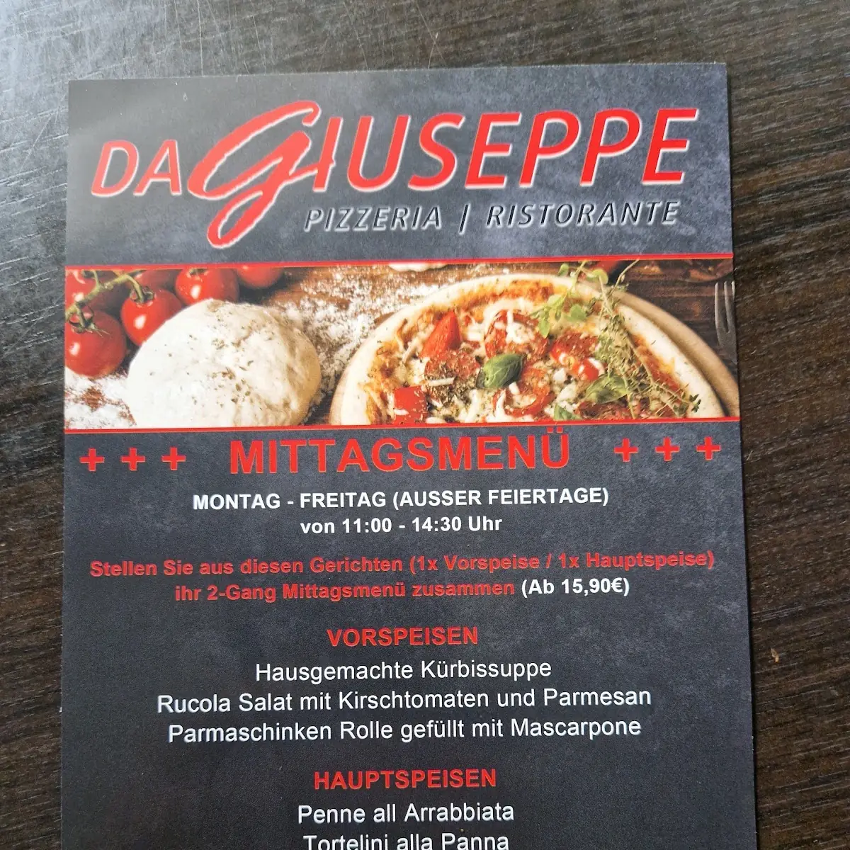 Speisekarte photo 2