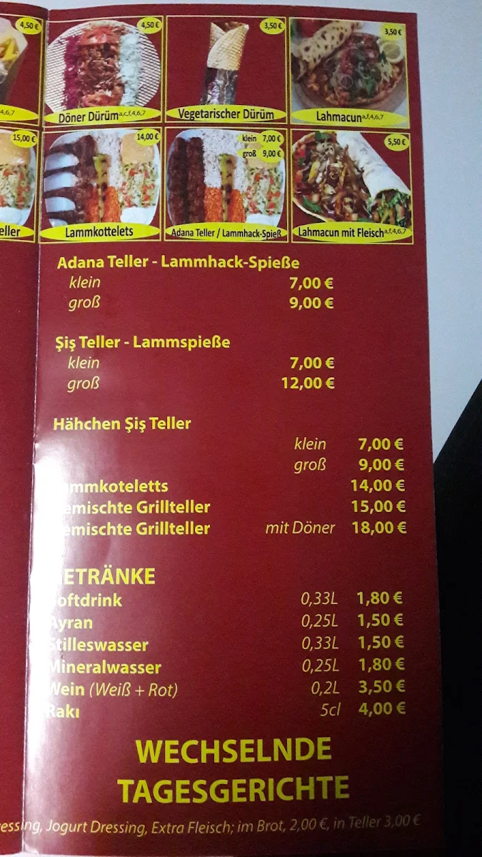 Speisekarte photo 5