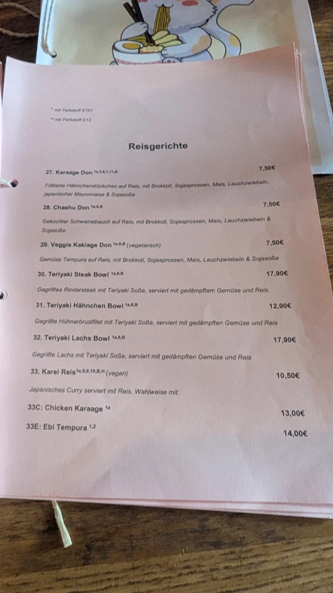 Speisekarte photo 10