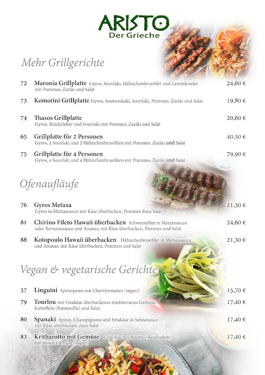 Speisekarte photo 3